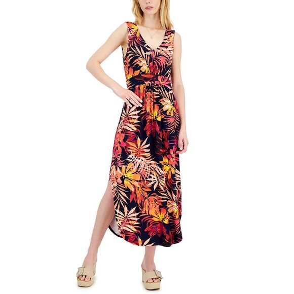Willow Drive Floral Print Sleeveless Maxi Dress - Picture 3 of 3